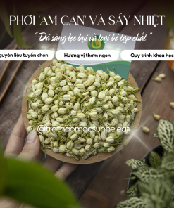 Trà Hoa Nhài Sấy Khô Sunbeleaf – Mang Lại Cảm Giác Thư Thái, Nhẹ Nhàng Sau Mỗi Ngày Bận Rộn – Túi Zip 100g