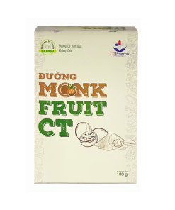 Đường ăn kiêng Monk Fruit CT (Hộp 20 gói x 5g)