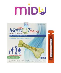 Thực phẩm bảo vệ sức khỏe: Midu MenaQ7 180mcg