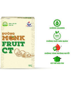Đường ăn kiêng Monk Fruit CT (Hộp 20 gói x 5g)