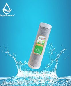 Lõi lọc 10″ CTO chứa than hoạt tính đùn khối (Lõi số 3), model: F-CTO10