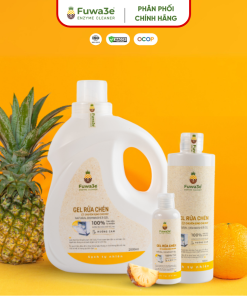 Nước giặt hương cam Fuwa3e 90% enzyme dứa, 100ml