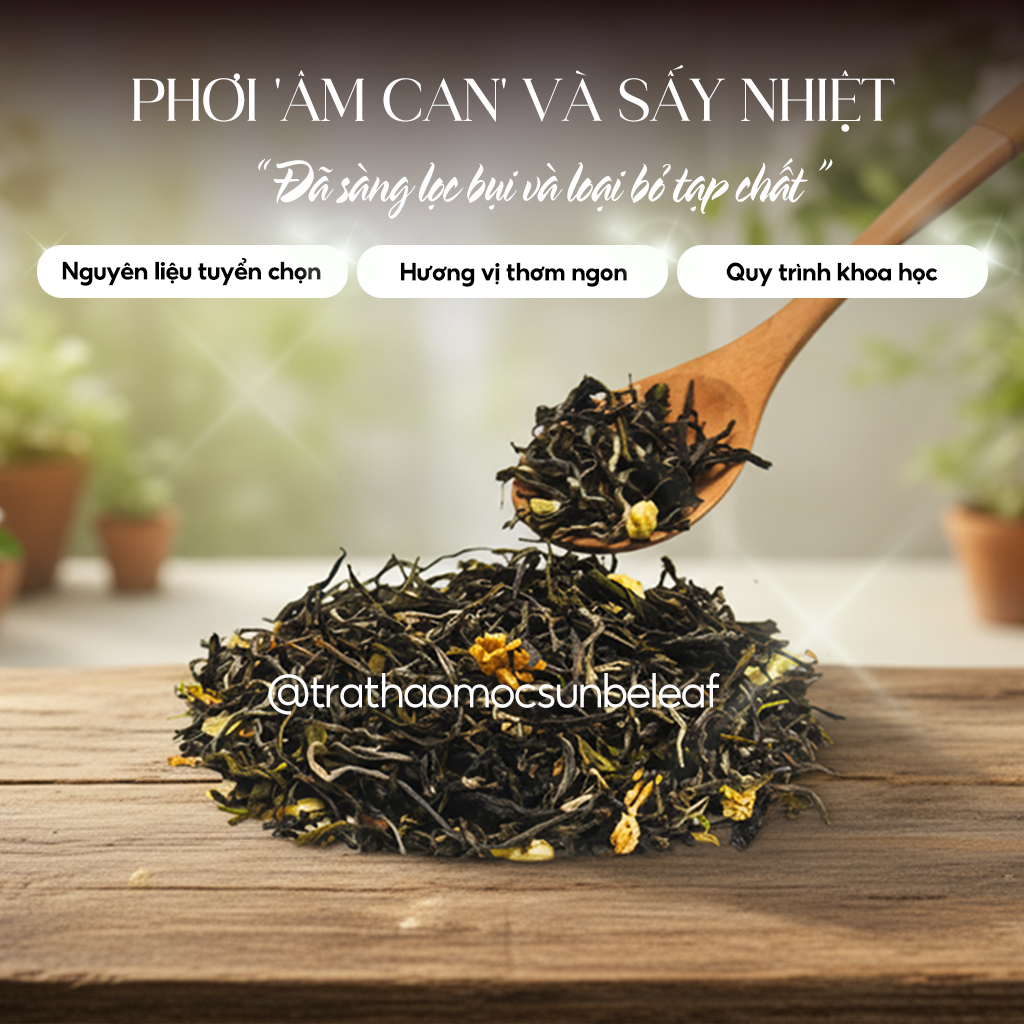 Trà Lài Sunbeleaf – Hương Thơm Dịu Nhẹ, Mang Lại Cảm Giác Thư Thái Mỗi Ngày – Hộp 20 Gói Túi Lọc