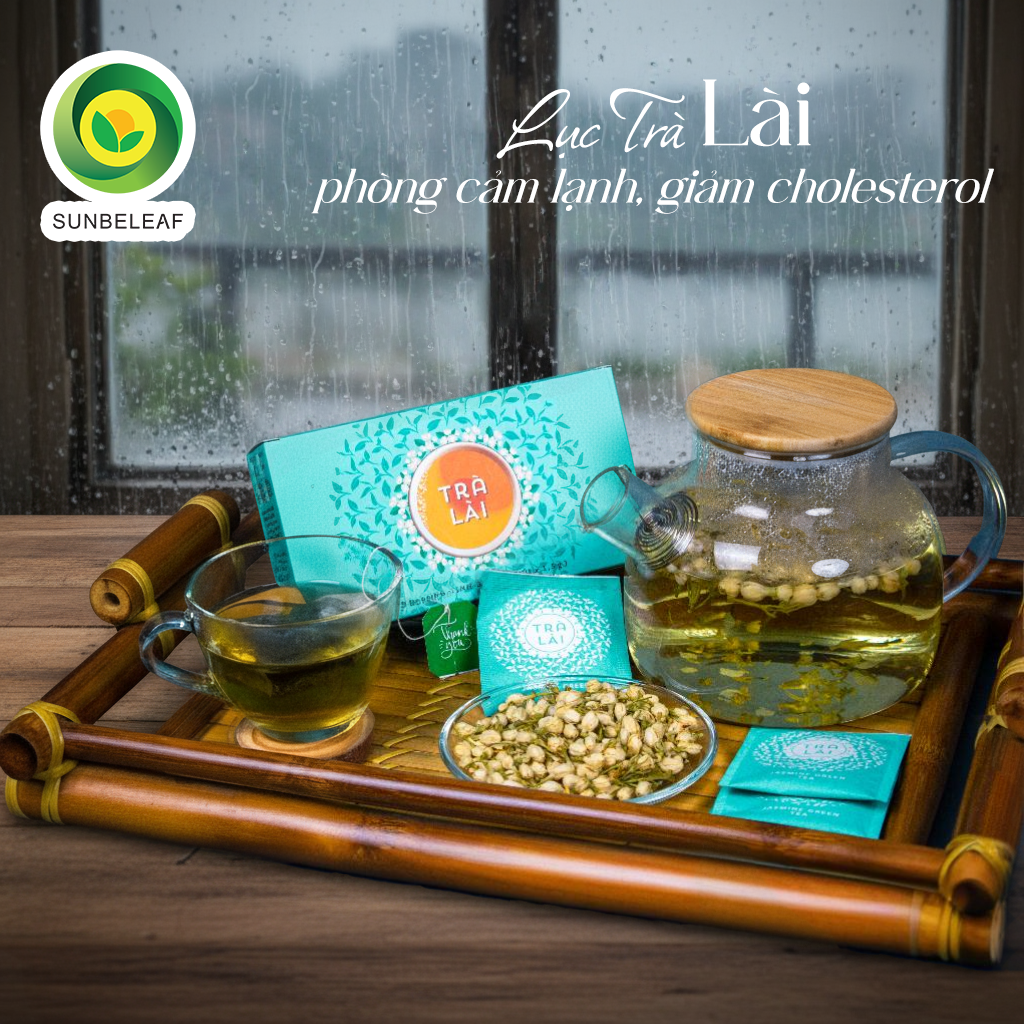 Trà Lài Sunbeleaf – Hương Thơm Dịu Nhẹ, Mang Lại Cảm Giác Thư Thái Mỗi Ngày – Hộp 20 Gói Túi Lọc
