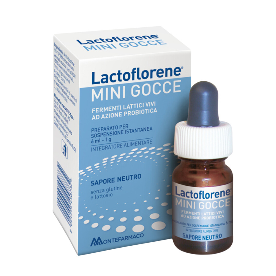 Men vi sinh Lactoflorene BB12 từ Italy giúp hỗ trợ tiêu hóa, tăng miễn dịch cho trẻ sơ sinh từ 0 tháng (lọ 6ml)