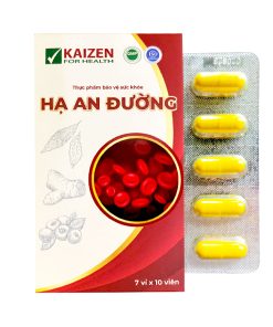 Viên uống Hạ An Đường giúp hạ đường huyết, hỗ trợ chuyển hóa đường (70 viên)
