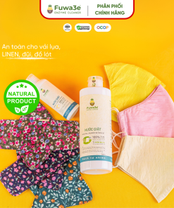 Nước giặt hương bạc hà Fuwa3e 90% enzyme dứa diệt nấm đồ lót 3.5l
