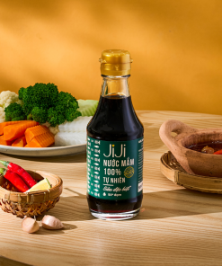 Set 5 chai Nước mắm tự nhiên JI JI Siêu đặc biệt 50 đạm 200ml