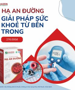 Viên uống Hạ An Đường giúp hạ đường huyết, hỗ trợ chuyển hóa đường (70 viên)