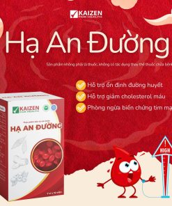 Viên uống Hạ An Đường giúp hạ đường huyết, hỗ trợ chuyển hóa đường (70 viên)