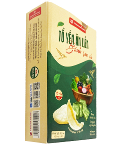Tổ yến ăn liền – Bánh rau củ (Hộp 5 gói)
