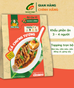 Bộ gia vị x2 hoàn chỉnh cá chưng tương 101g