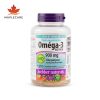 Thực phẩm bảo vệ sức khoẻ WEBBER NATURALS Triple Strength Omega-3 900mg EPA/DHA (Hộp 80 viên)