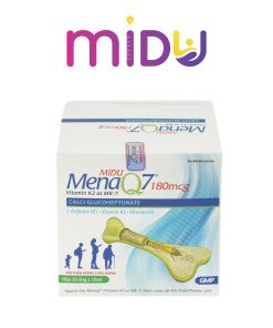 Thực phẩm bảo vệ sức khỏe: Midu MenaQ7 180mcg