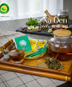 Trà Xạ Đen Hòa Bình Sunbeleaf – Dành Cho Người Chú Trọng Chăm Sóc Sức Khỏe Và Lối Sống Thanh Lọc Tự Nhiên – Hộp 20 Gói