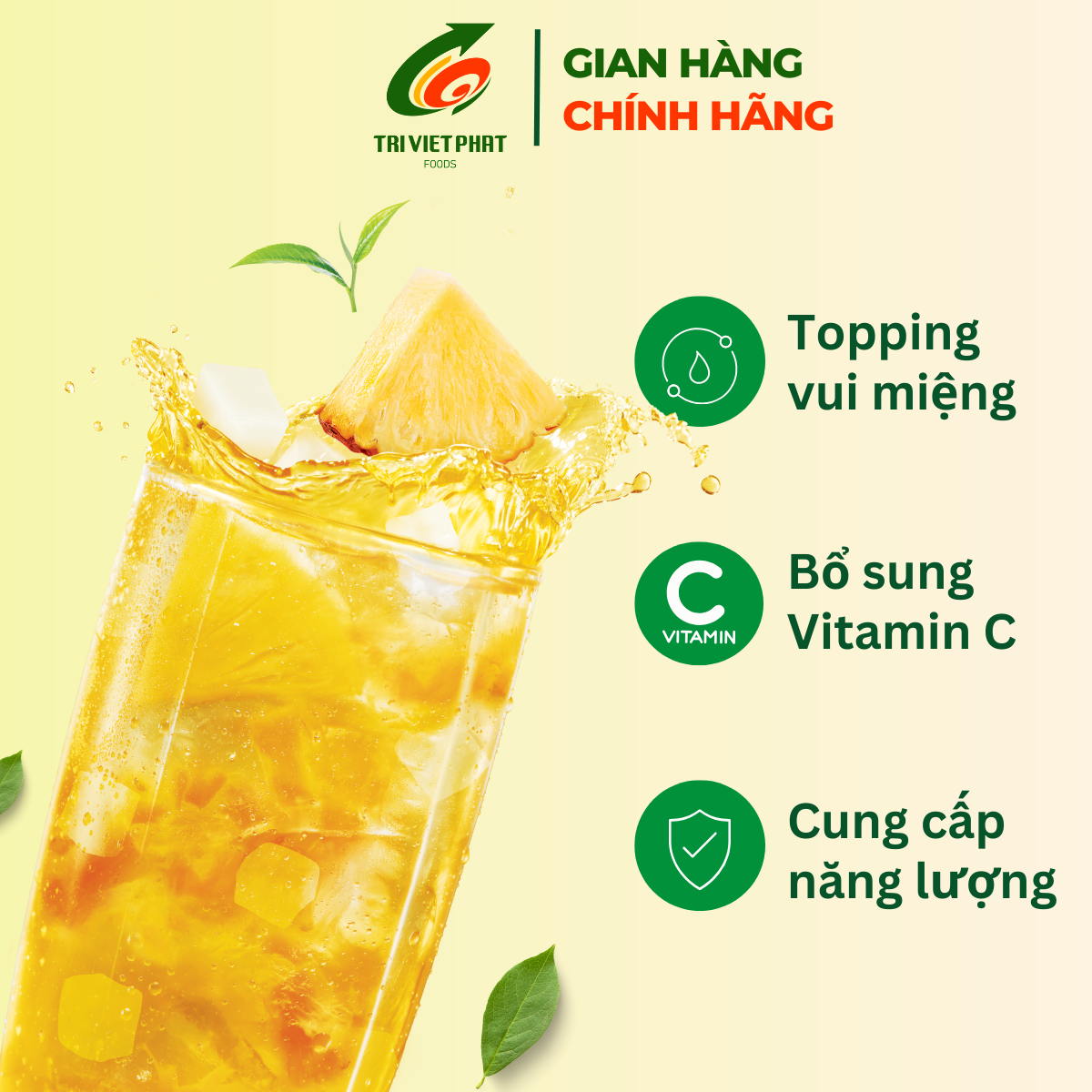 Trà thơm dừa dừa kiểu Hawaii 220g