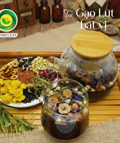 Trà Gạo Lứt 8 Vị Sunbeleaf – Trà Thảo Mộc Thanh Lọc- Túi Zip 20 Gói