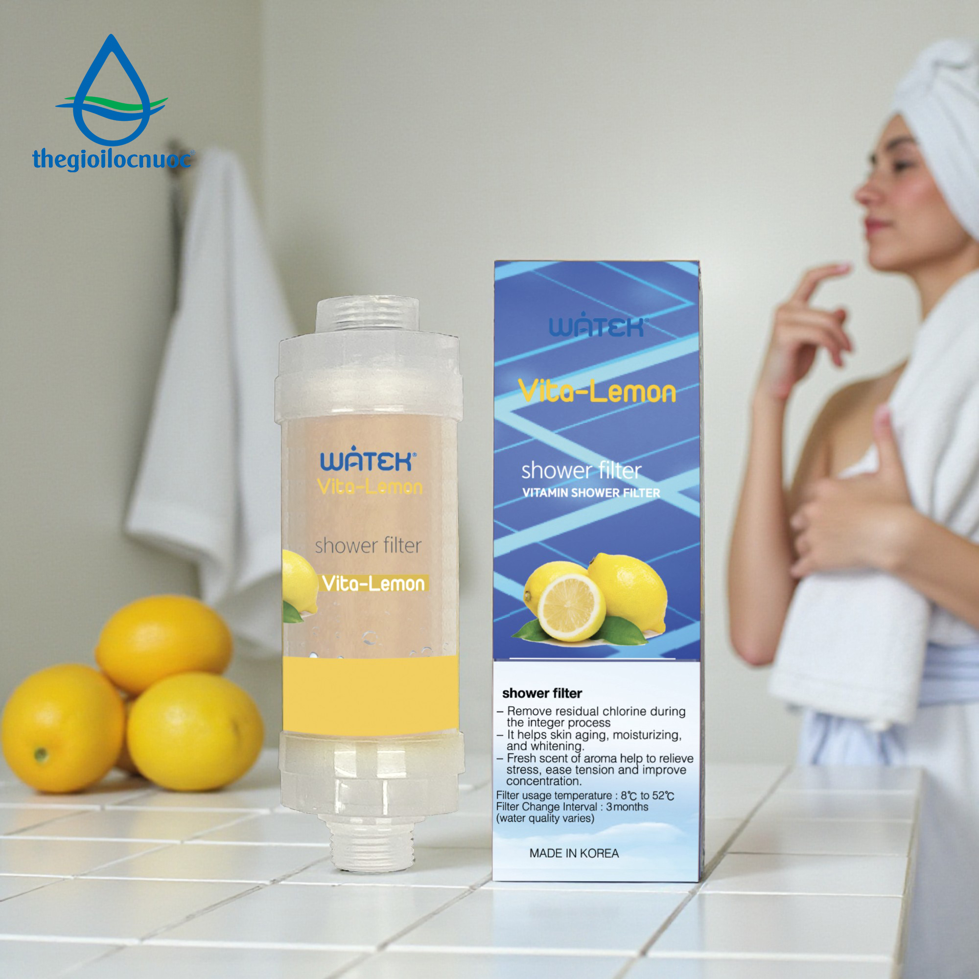 Lõi lọc nước Watek, model: Vita-Lemon