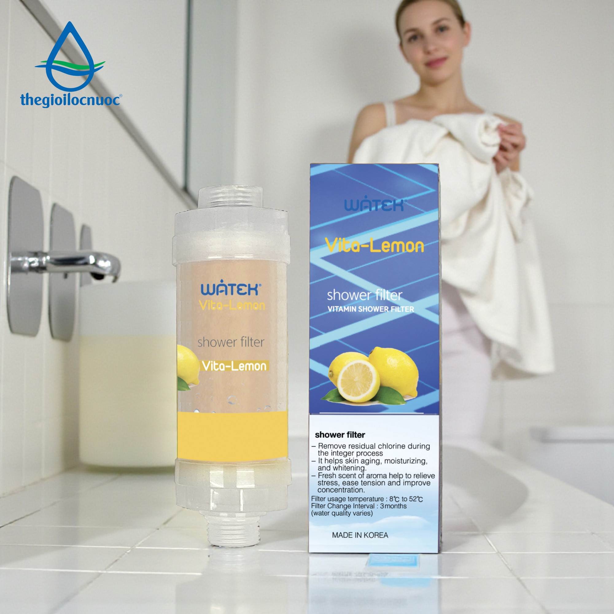 Lõi lọc nước Watek, model: Vita-Lemon