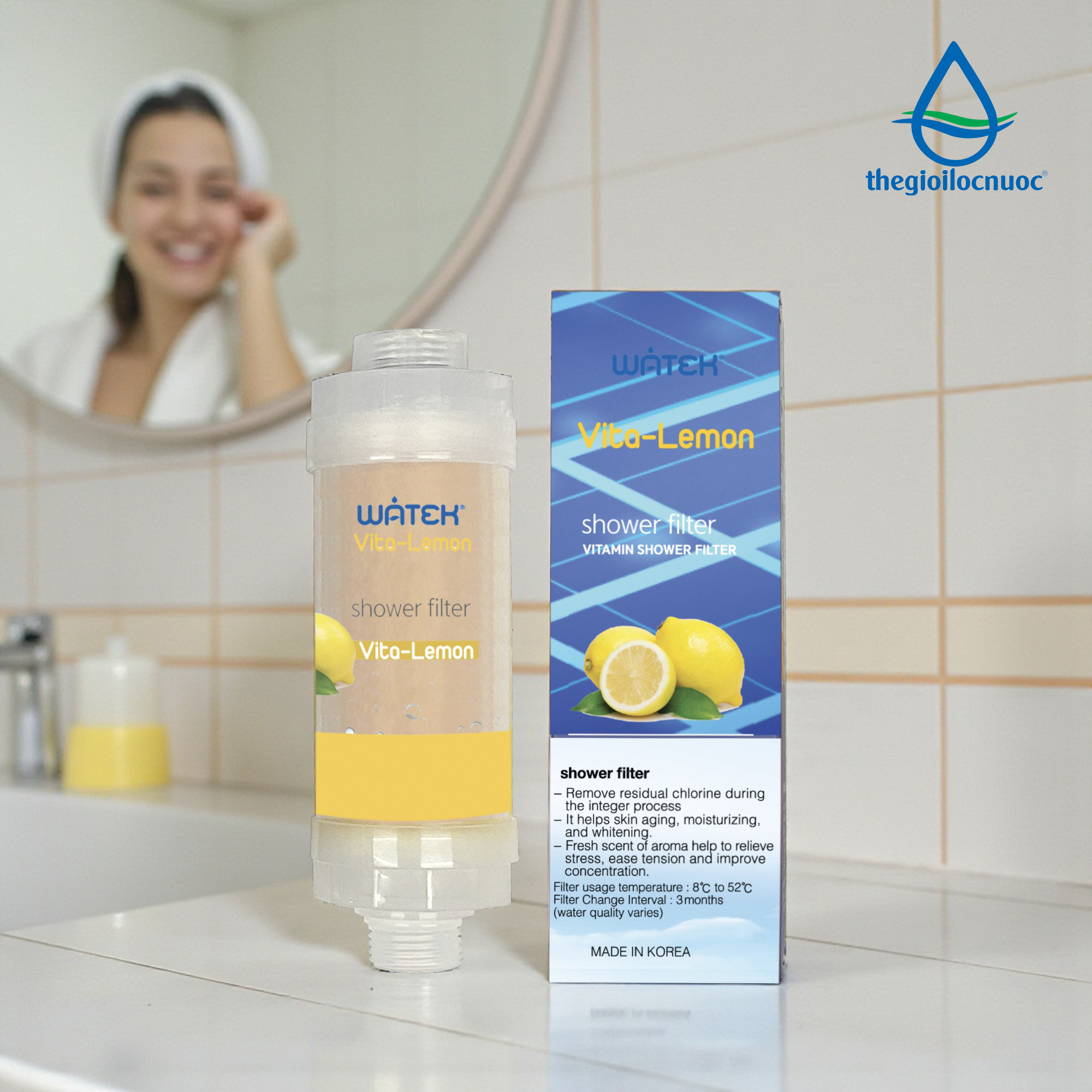 Lõi lọc nước Watek, model: Vita-Lemon