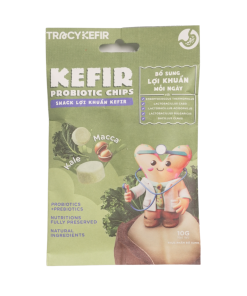 Snack lợi khuẩn kefir vị kale và macca