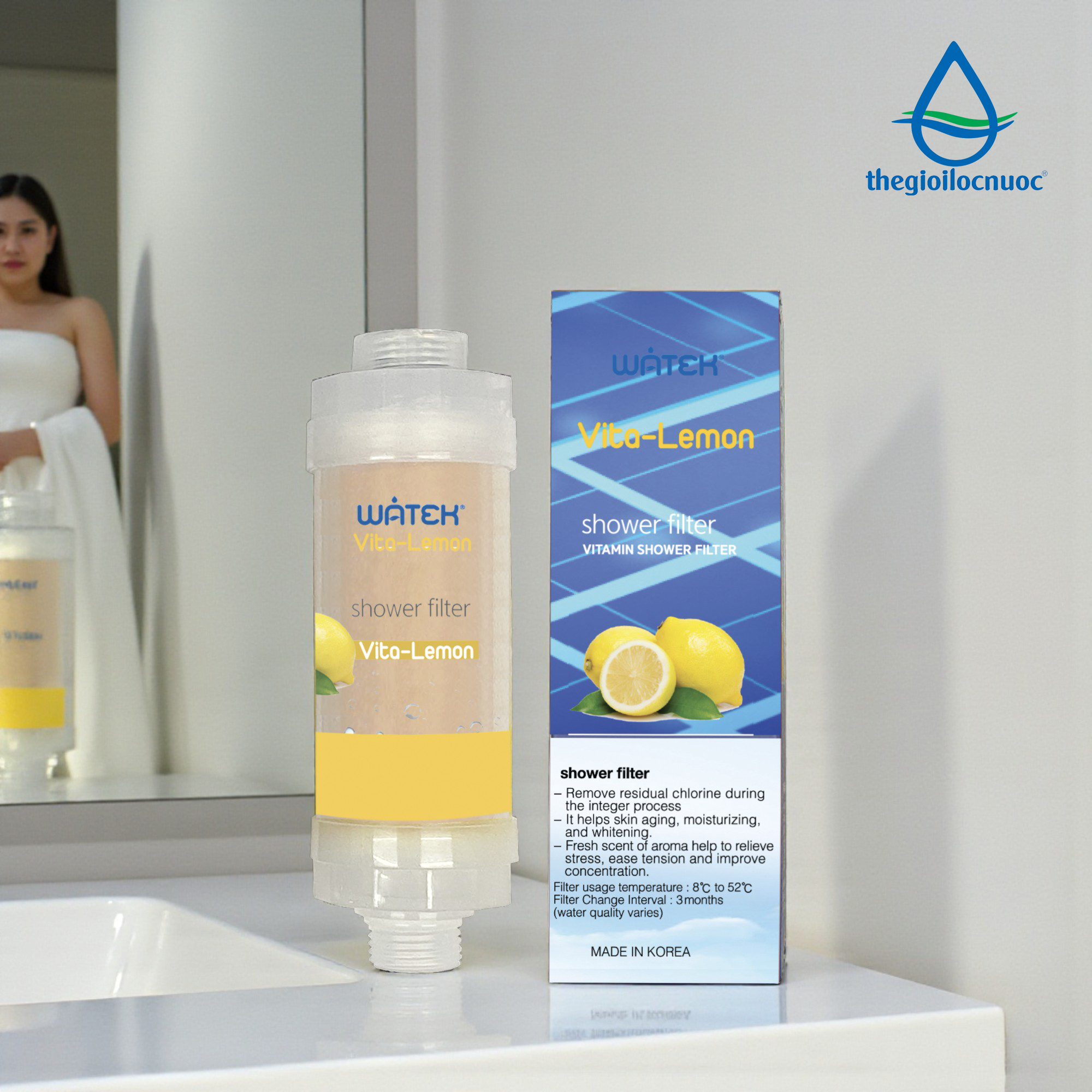 Lõi lọc nước Watek, model: Vita-Lemon