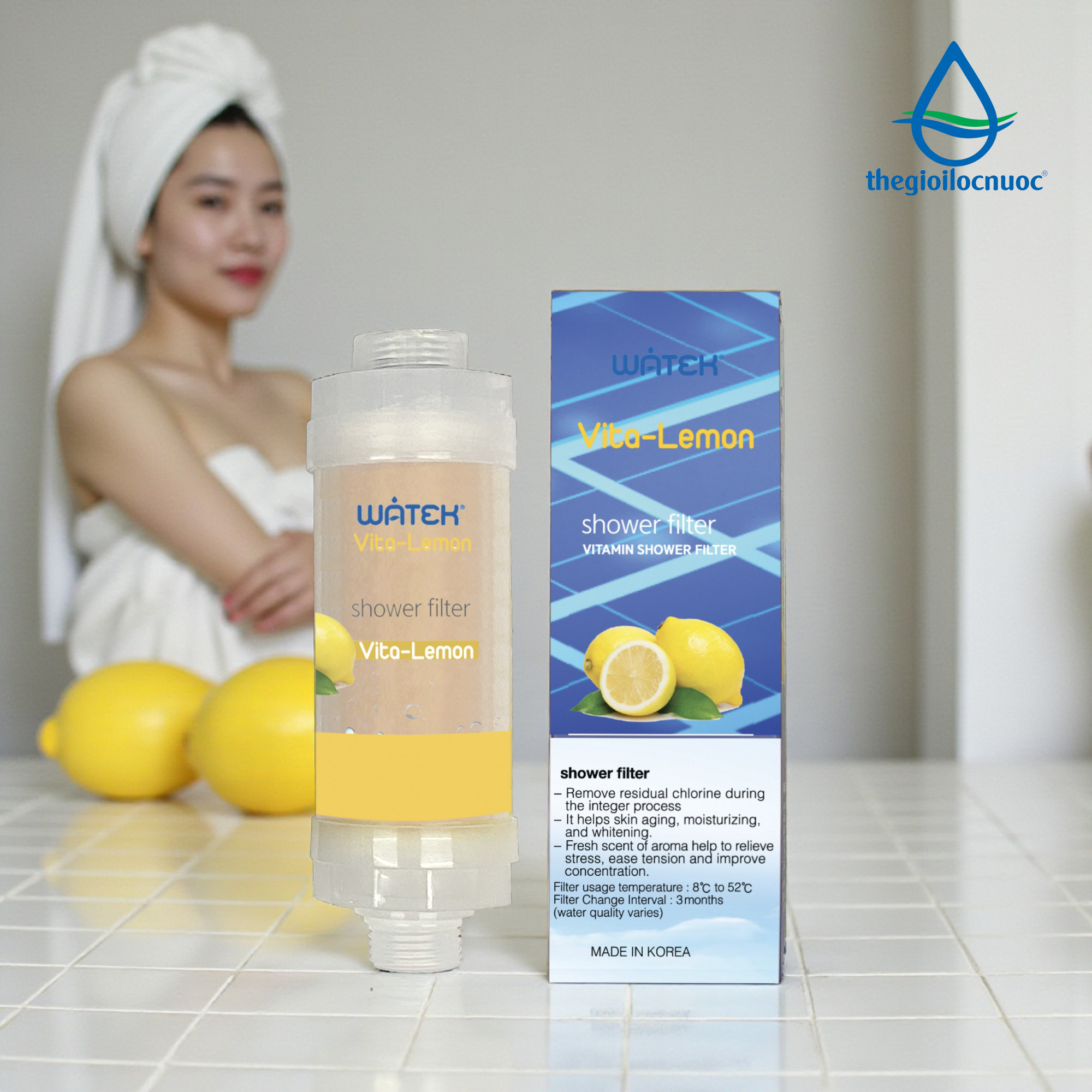 Lõi lọc nước Watek, model: Vita-Lemon