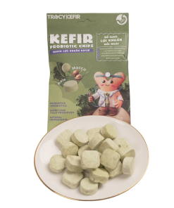 Snack lợi khuẩn kefir vị kale và macca