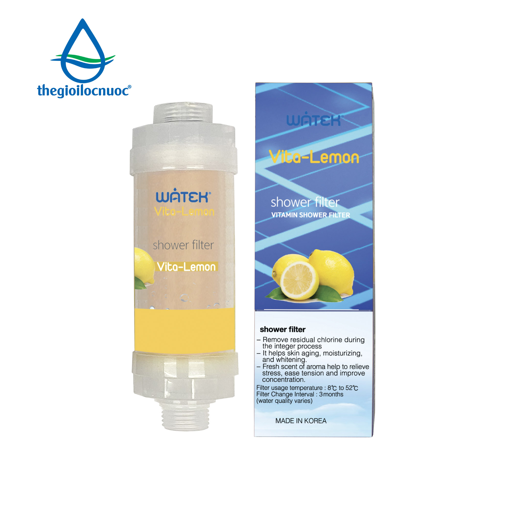 Lõi lọc nước Watek, model: Vita-Lemon