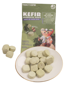 Snack lợi khuẩn kefir vị kale và macca