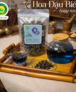 Trà Hoa Đậu Biếc Sunbeleaf – Hoa Khô Pha Trà Và Tạo Màu Thực Phẩm – Túi Zip 100g