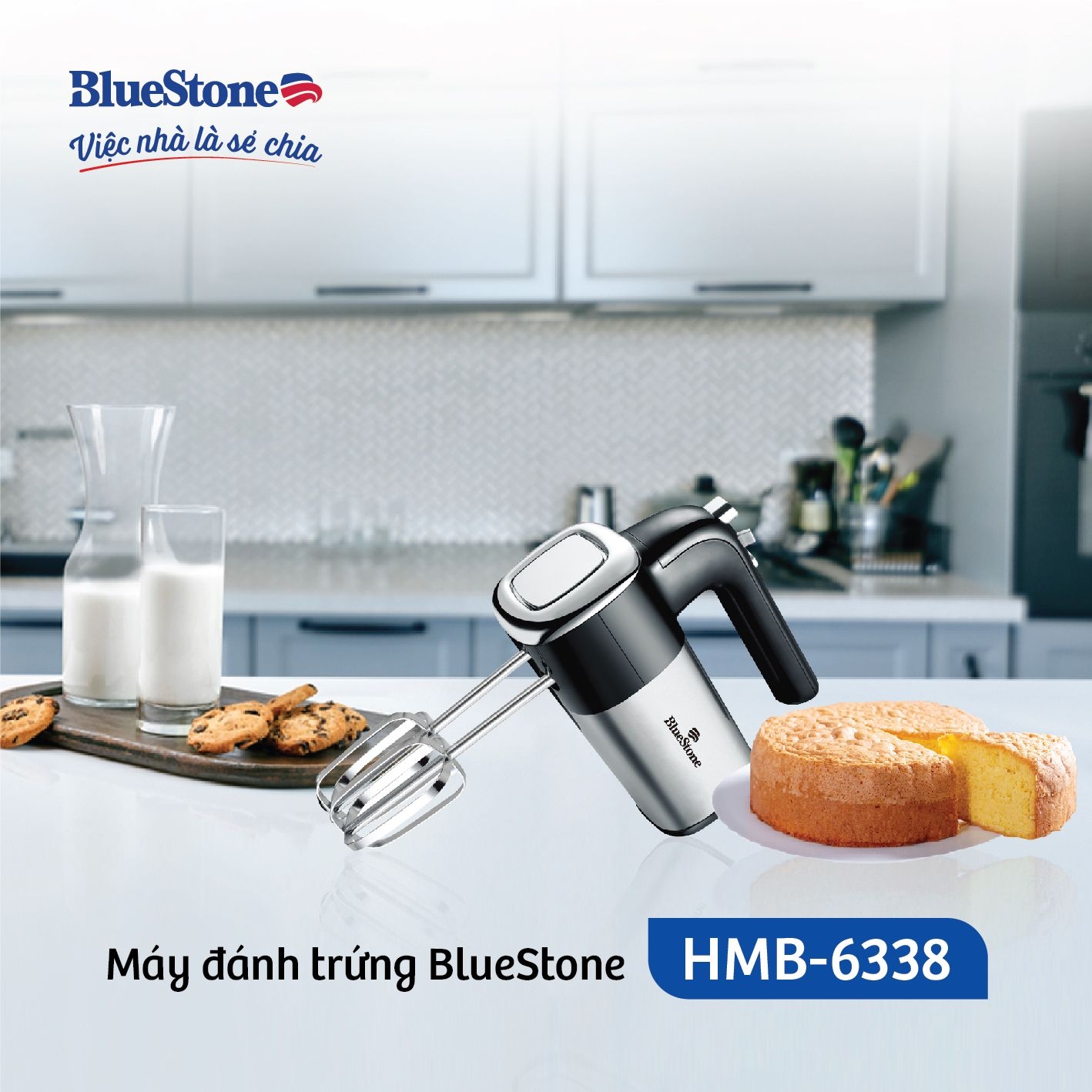 Máy Đánh Trứng BlueStone HMB-6338 400W