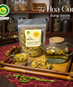 Trà Hoa Cúc Sunbeleaf – Thức Uống Thảo Mộc – Túi Zip 100g