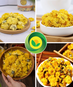 Trà Hoa Cúc Sunbeleaf – Thức Uống Thảo Mộc – Túi Zip 100g