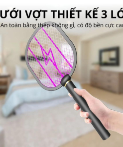 Vợt bắt muỗi tự động Kachi MK386