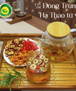 Trà Đông Trùng Hạ Thảo Tứ Vị Sunbeleaf – Duy Trì Sinh Lực, Nuôi Dưỡng Cơ Thể Từ Bên Trong – Túi Zip 20 Gói