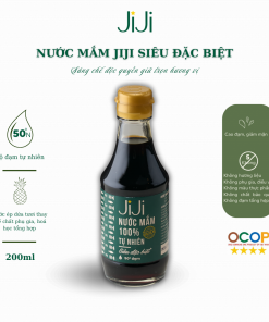 Nước mắm tự nhiên JI JI Siêu đặc biệt 50 đạm 200ml