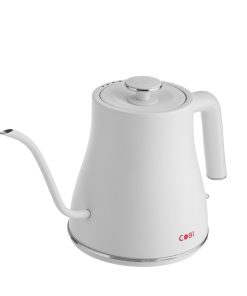 Ấm đun nước điện cổ ngỗng COBI màu trắng 0.8L_CB-LPS-1996-W_341715