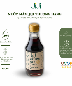 Nước mắm tự nhiên JI JI Thượng hạng 30 đạm 200ml