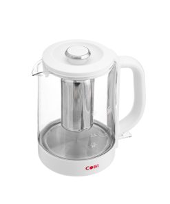 Bình đun nước điện thủy tinh COBI màu trắng 1.5L_CB-GK-1601-W_341712