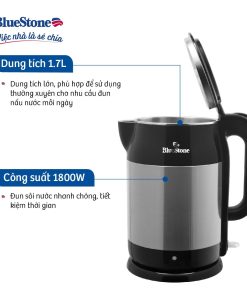Ấm Đun Siêu Tốc BlueStone KTB-3468 1.7 Lít 1800W