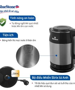 Ấm Đun Siêu Tốc BlueStone KTB-3468 1.7 Lít 1800W