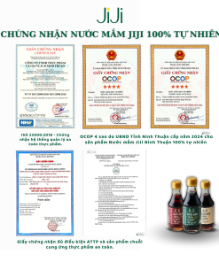 Nước mắm tự nhiên JI JI Hảo hạng 20 đạm 200ml