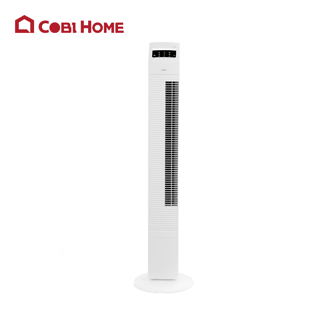 Quạt tháp Anion 44″ COBI – Màu trắng, làm mát nhanh, Thiết kế hiện đại, phân bổ gió đều_341733