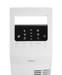 Quạt tháp Anion 44″ COBI – Màu trắng, làm mát nhanh, Thiết kế hiện đại, phân bổ gió đều_341733