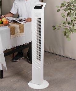 Quạt tháp Anion 44″ COBI – Màu trắng, làm mát nhanh, Thiết kế hiện đại, phân bổ gió đều_341733