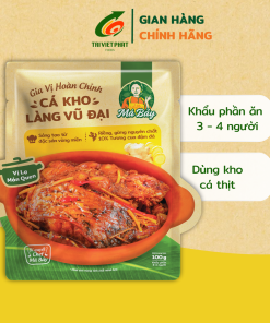 Gia vị hoàn chỉnh cá kho làng Vũ Đại 100g