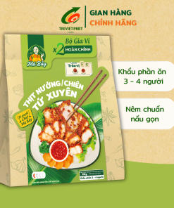 Bộ gia vị x2 hoàn chỉnh thịt nướng/chiên tứ xuyên 80g