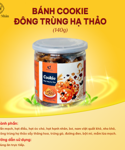 Bánh cookie đông trùng hạ thảo 140gr
