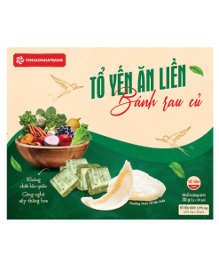Tổ yến ăn liền – Bánh rau củ (Hộp 30 gói)